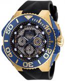 Invicta Men's Coalition Forces Stainless Steel Quartz Watch with Silicone Strap,...