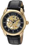 Invicta Men's Analog Mechanical-Hand-Wind Watch with Leather Strap 28811