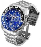INVICTA Mens Chronograph Quartz Watch with Stainless Steel Strap 29556