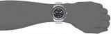 Invicta Men's Quartz Watch with Blue Dial Chronograph Display and Silver Stainless Steel Bracelet 13961