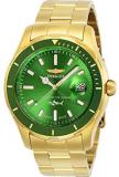 Invicta 25812 Pro Diver Men's Wrist Watch Stainless Steel Quartz Green Dial