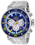 INVICTA Men's Analogue Quartz Watch with Stainless Steel Strap 27660