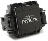 Invicta Men's 'S1 Rally' Swiss Quartz Stainless Steel and Leather Casual Watch, Color:Black (Model: 20249)