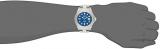 Invicta Pro Diver Men's Quartz Watch with Blue Dial Analogue display on Silver Stainless Steel Bracelet 15176
