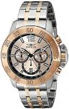Invicta Specialty Men's Quartz Watch with Rose Gold Dial Chronograph Display and...