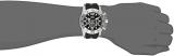 Invicta Men's Sea Spider Stainless Steel Watch with Black PU Band, Including Invicta 1 Slot Case (Model 20284, 20285, 20287)