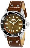 Invicta 23416 Pro Diver Men's Wrist Watch Stainless Steel Quartz Brown Dial