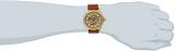 Invicta 17188 42mm Stainless Steel Case Brown Calfskin flame fusion Men's Watch