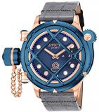 Invicta Men's Russian Diver Mechanical Watch with Blue Dial Analogue Display and...