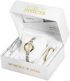 Invicta Women's Angel Steel Bracelet & Case Quartz Analog Watch 29344