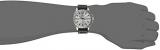 Invicta Specialty Men's Quartz Watch with Silver Dial Analogue display on Black Leather Strap 0855