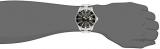 Invicta Pro Diver Men's Quartz Watch with Black Dial Analogue Display and Silver Stainless Steel Bracelet 17145