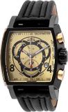 Invicta Men's 'S1 Rally' Swiss Quartz Stainless Steel and Leather Casual Watch, Color:Black (Model: 20251)