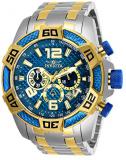 Invicta Men's Pro Diver Quartz Stainless-Steel Strap, Two Tone, Gold,26 Casual Watch