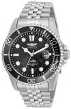 Invicta Men's Pro Diver Quartz Watch with Stainless Steel Strap, Black, Green, 22 (Model: 30609, 30611)