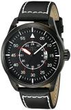 Invicta I-Force Men's Quartz Watch with Black Dial Analogue display on Black Lea...