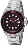 Invicta 20121 Pro Diver Men's Wrist Watch Stainless Steel Quartz Black Dial