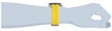 Invicta Mens Analog Quartz Watch with Silicone Strap 22808