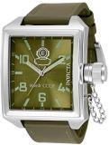 Invicta Men's Analog Swiss Quartz Watch with Leather Strap 33706