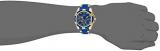 INVICTA Mens Analog Quartz Watch with Silicone Polyurethane Stainless Steel Strap 25527