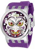 Invicta 34610 Men's DC Comics Joker Purple Strap Chronograph Watch