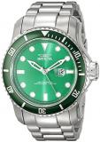Invicta 20096 Pro Diver Men's Wrist Watch Stainless Steel Quartz Green Dial