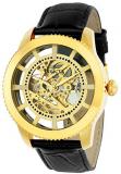 Invicta 22571 Vintage Men's Wrist Watch Stainless Steel Automatic Gold Dial