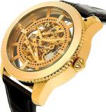 Invicta 22571 Vintage Men's Wrist Watch Stainless Steel Automatic Gold Dial