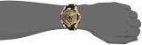 Invicta Mens Analog Quartz Watch with Silicone Polyurethane Stainless Steel Strap 25526