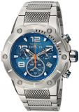 Invicta Mens Analog Swiss Quartz Watch with Stainless Steel Strap 19527