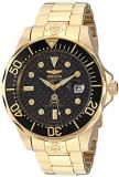 Invicta Men's 10642"Pro Diver" 18k Gold Ion-Plated Automatic Dive Watch