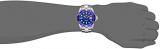 Invicta Pro Diver Men's Quartz Watch with Blue Dial Analogue display on Silver Stainless Steel Bracelet 17554