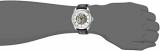 Invicta Mens Analog Mechanical Hand Wind Watch with Leather Strap 23533
