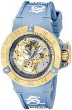 Invicta Women's Subaqua Mechanical Watch with Multicolour Dial Analogue Display and Blue PU Strap 16787