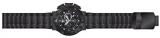 Invicta Men's Jason Taylor Quartz Watch with Black Dial Chronograph Display and Black Stainless Steel Bracelet 14413