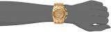 Invicta Women's Bolt Quartz Watch with Rose Gold Dial Chronograph Display and Stainless Steel Bracelet