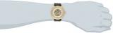 Invicta Specialty Men's Quartz Watch with Multicolour Dial Analogue display on Black Leather Strap 17244
