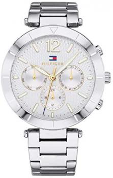 Tommy Hilfiger Unisex-Adult Multi dial Quartz Watch with Stainless Steel Strap 1781877
