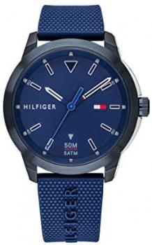 Tommy Hilfiger Mens Analogue Classic Quartz Watch with Silicone Strap 1791621