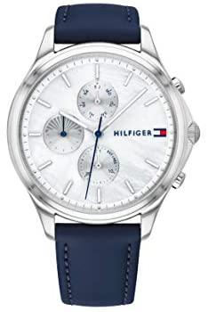 Tommy Hilfiger Women's Analogue Quartz Watch with Leather Strap 1782119