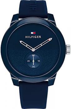 Tommy Hilfiger Men's Analog Quartz Watch with Silicone Strap 1791803