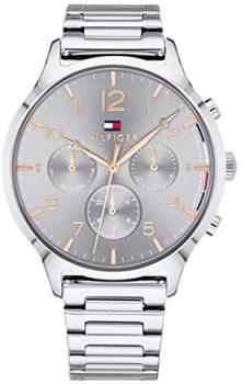 Tommy Hilfiger Unisex-Adult Multi dial Quartz Watch with Stainless Steel Strap 1781871