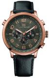 Tommy Hilfiger Men's Tyler Watch 1790766 Chronograph with Black and Rose Gold Di...
