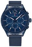 Tommy Hilfiger Unisex-Adult Multi dial Quartz Watch with Stainless Steel Strap 1791471