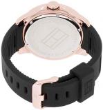 Tommy Hilfiger Men's Analogue Quarz Watch with Silicone Strap 1791266