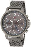 Tommy Hilfiger Mens Multi dial Quartz Watch with Stainless Steel Strap 1791530