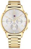 Tommy Hilfiger Unisex-Adult Multi dial Quartz Watch with Stainless Steel Strap 1...