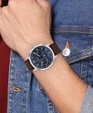 Tommy Hilfiger Men's Analog Quartz Watch with Leather Strap 1791855