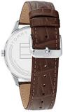 Tommy Hilfiger Men's Analog Quartz Watch with Leather Strap 1791847