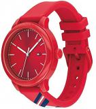Tommy Hilfiger Womens Analogue Quartz Watch Ashley with Silicone Band